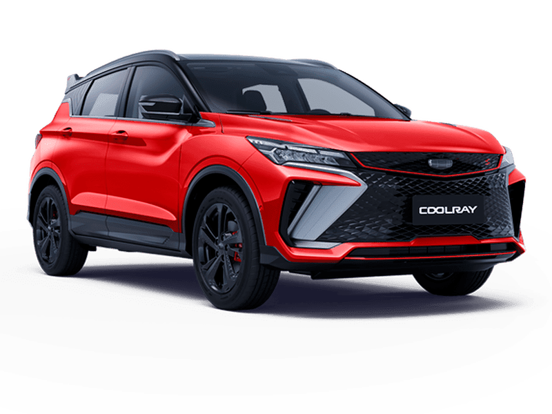 Купить Geely Coolray Новый в Челябинске - Красный